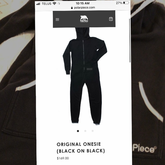 Polar Piece onesie. Made in Canada. Unisex XXS - Picture 5 of 5